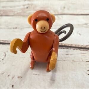 FISHER PRICE Vintage Monkey Figure 1970s